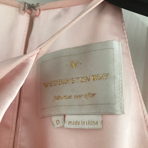 Light pink bridesmaid dress - Picture 3 of 3